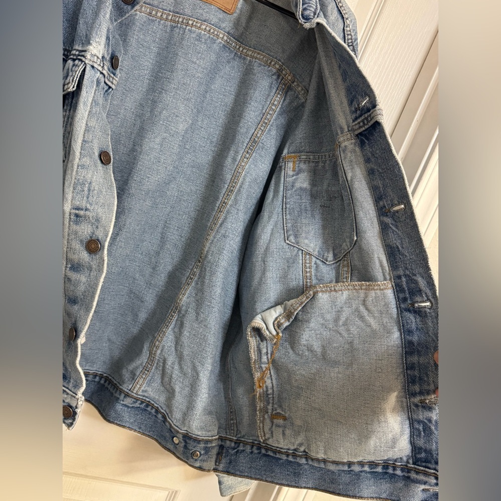 Vintage Levi’s 70507-4890 Denim Trucker Jacket Made in USA Size Large - Picture 7 of 16